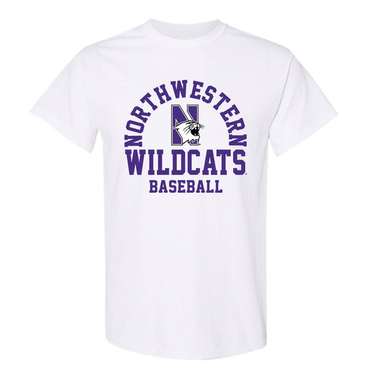 Northwestern - NCAA Baseball : Jack Lausch - Classic Shersey T-Shirt-0