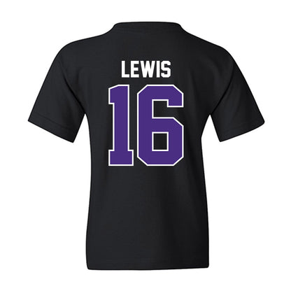 Northwestern - NCAA Football : J.J. Lewis - Classic Shersey Youth T-Shirt-1