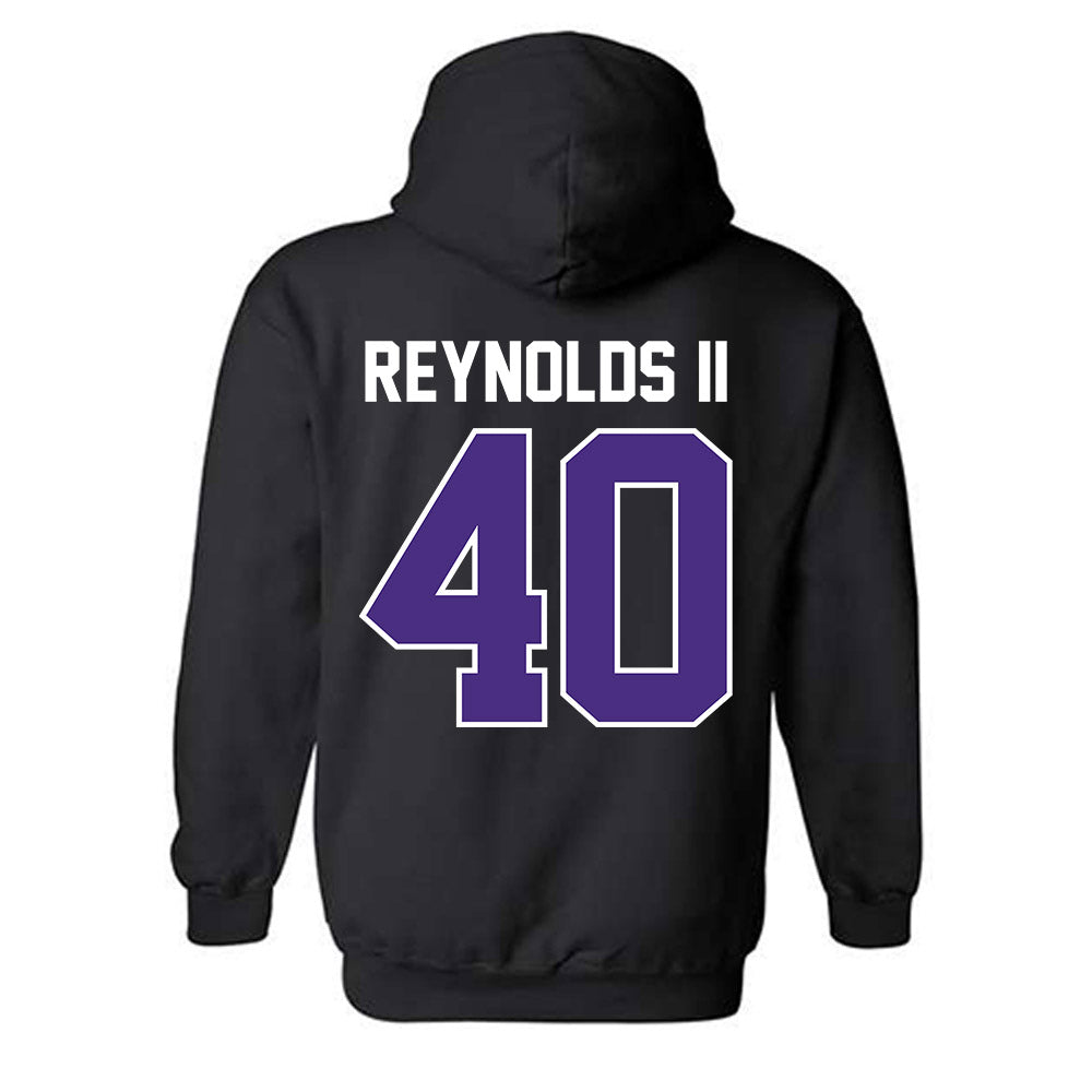 Northwestern - NCAA Football : Jason Reynolds II - Classic Shersey Hooded Sweatshirt-1
