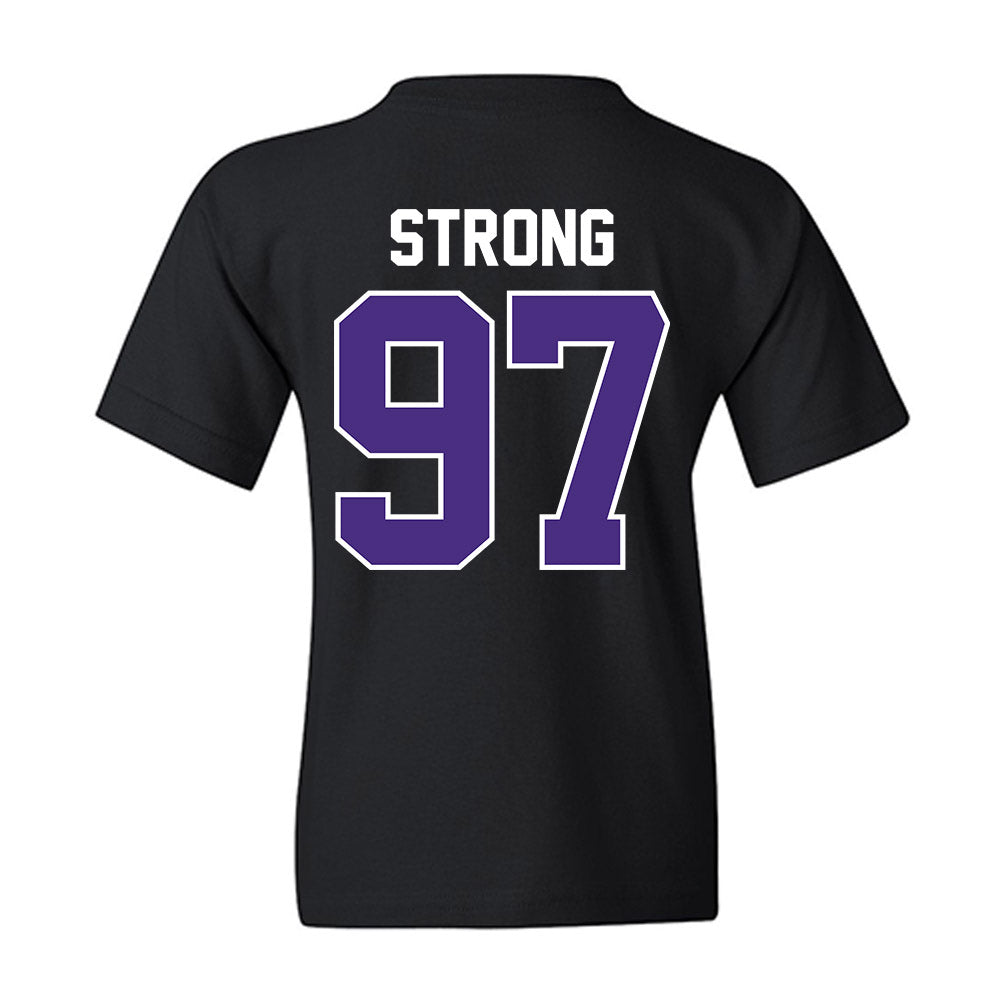 Northwestern - NCAA Football : Braxton Strong - Classic Shersey Youth T-Shirt-1