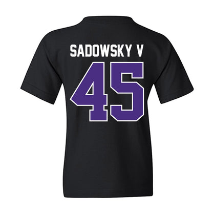 Northwestern - NCAA Football : Jack Sadowsky V - Classic Shersey Youth T-Shirt-1