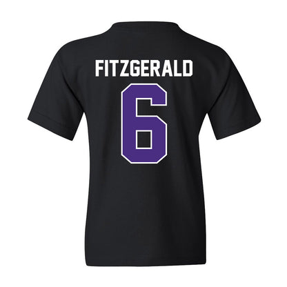 Northwestern - NCAA Football : Robert Fitzgerald - Classic Shersey Youth T-Shirt