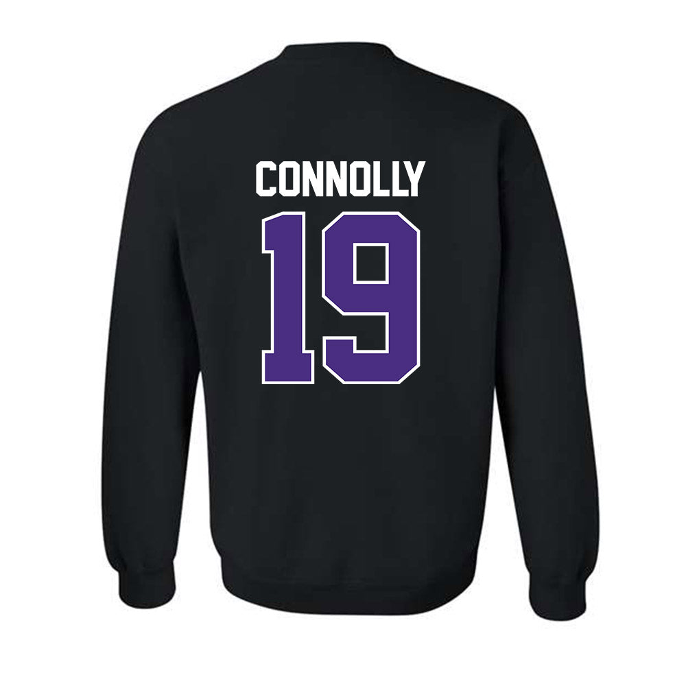Northwestern - NCAA Women's Lacrosse : Sienna Connolly - Classic Shersey Crewneck Sweatshirt-1
