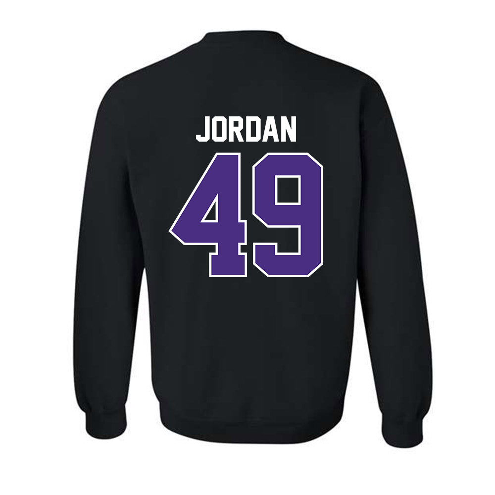 Northwestern - NCAA Football : Amare Jordan - Classic Shersey Crewneck Sweatshirt-1
