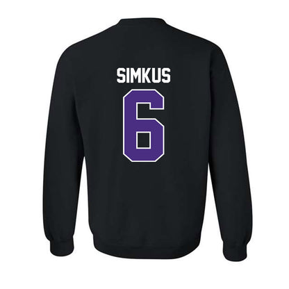 Northwestern - NCAA Women's Volleyball : Bella Simkus - Classic Shersey Crewneck Sweatshirt-1
