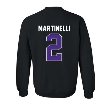 Northwestern - NCAA Men's Basketball : Nick Martinelli - Classic Shersey Crewneck Sweatshirt-1