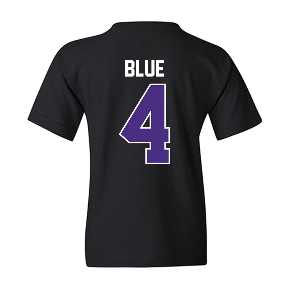 Northwestern - NCAA Women's Basketball : Lexi Blue - Classic Shersey Youth T-Shirt-1