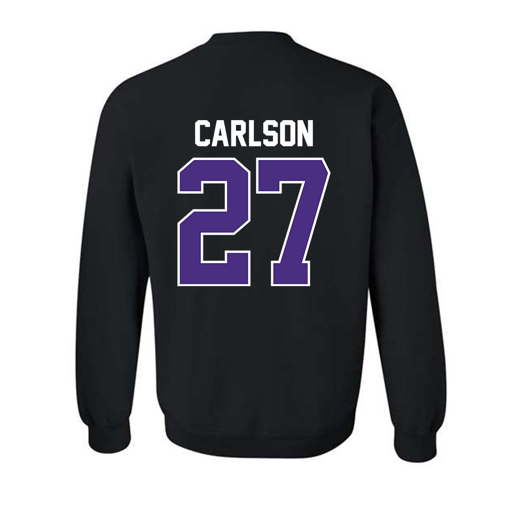 Northwestern - NCAA Baseball : Zach Carlson - Classic Shersey Crewneck Sweatshirt-1
