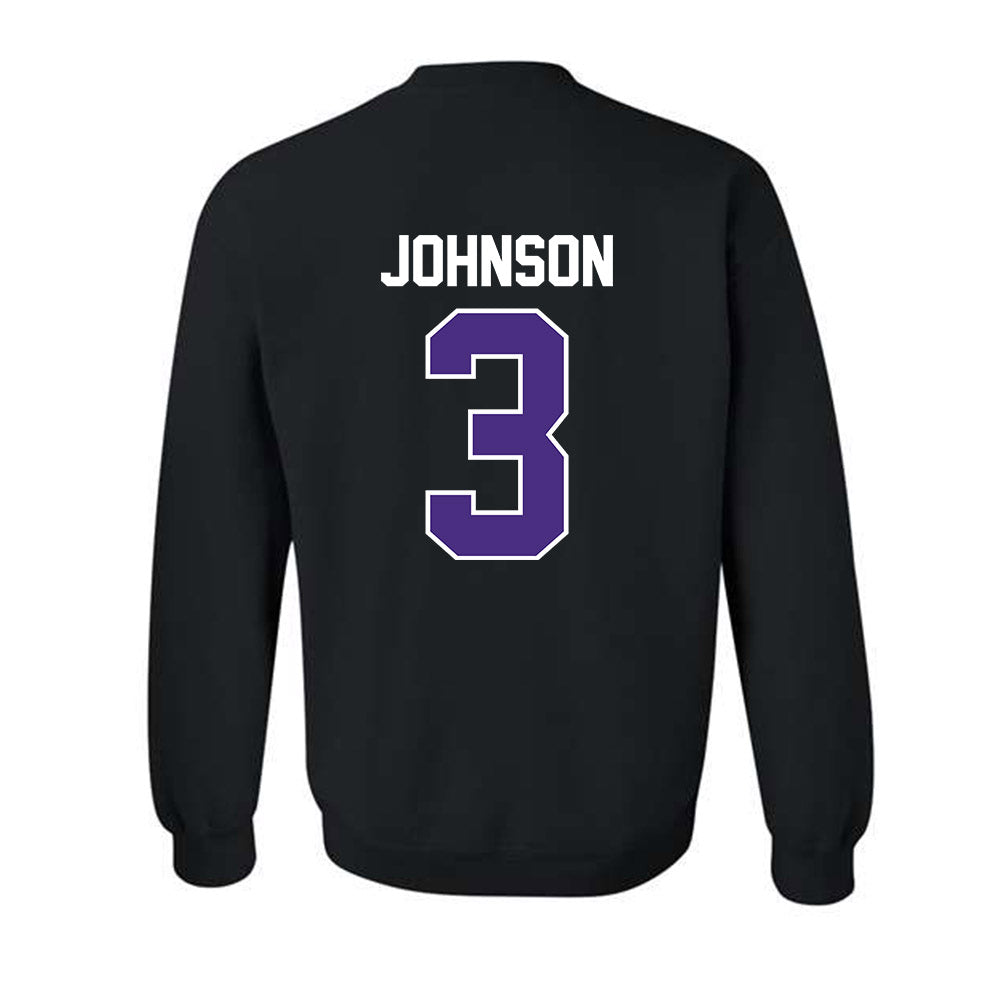 Northwestern - NCAA Men's Soccer : Andrew Johnson - Classic Shersey Crewneck Sweatshirt-1