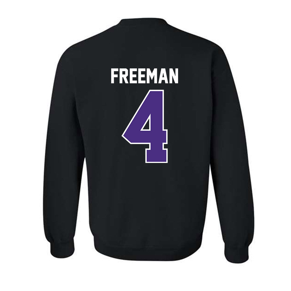 Northwestern - NCAA Women's Soccer : Camryn Freeman - Classic Shersey Crewneck Sweatshirt-1