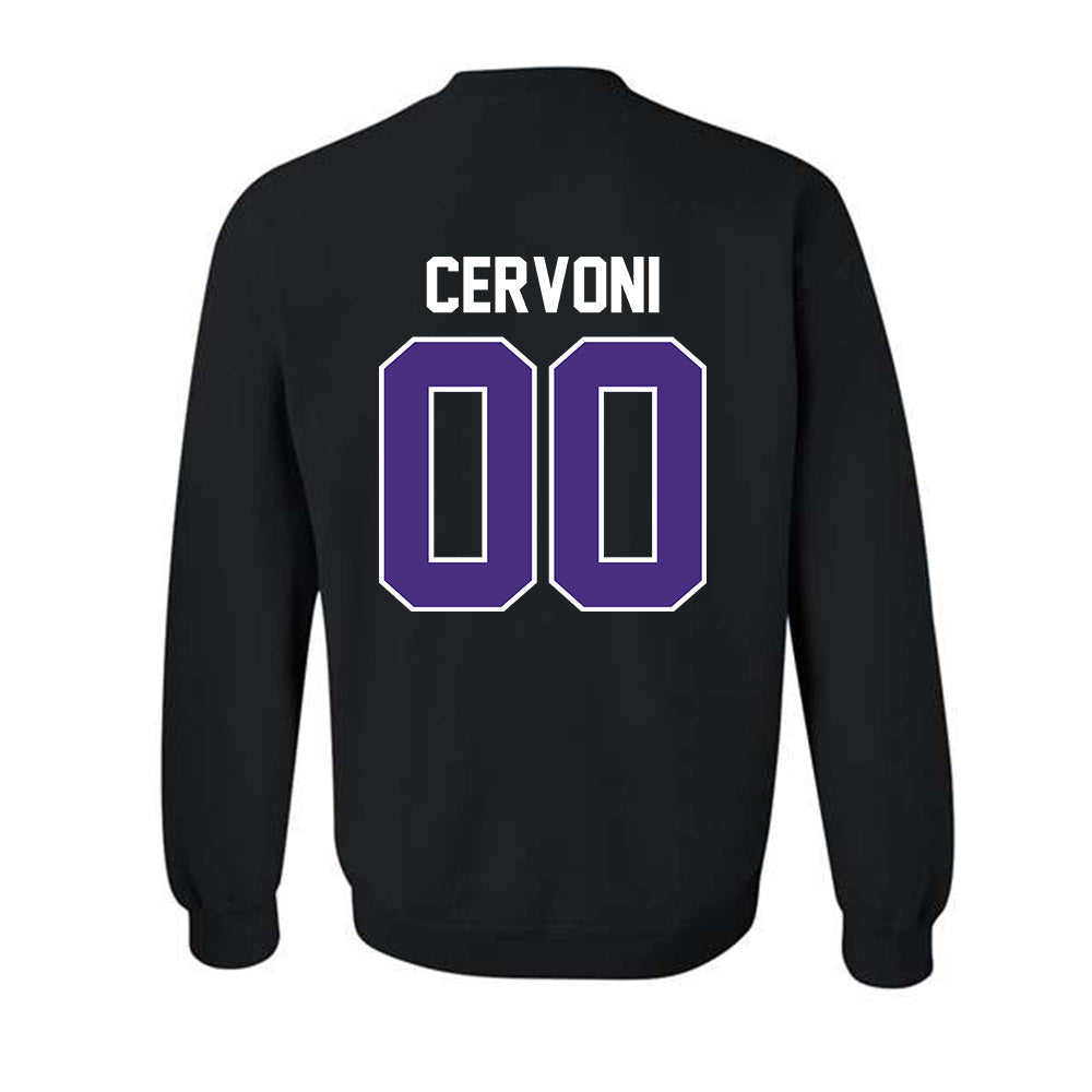 Northwestern - NCAA Men's Soccer : Gino Cervoni - Classic Shersey Crewneck Sweatshirt-1