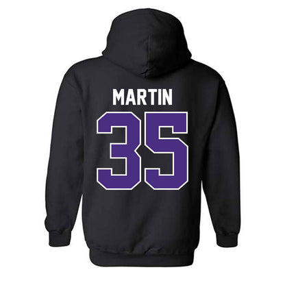 Northwestern - NCAA Football : Sean Martin - Classic Shersey Hooded Sweatshirt-1