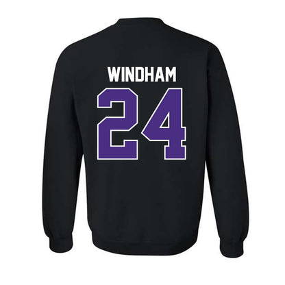 Northwestern - NCAA Men's Basketball : KJ Windham - Classic Shersey Crewneck Sweatshirt