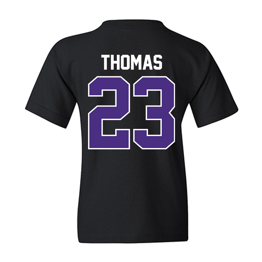 Northwestern - NCAA Women's Basketball : Tayla Thomas - Classic Shersey Youth T-Shirt-1