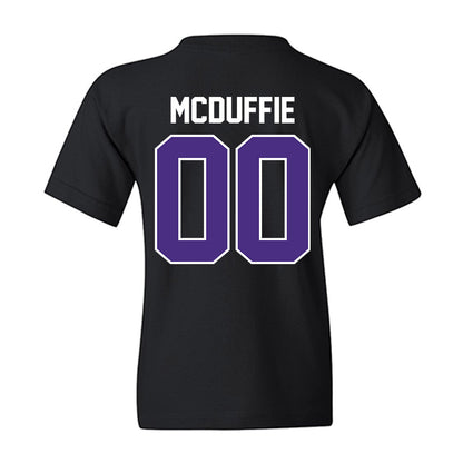 Northwestern - NCAA Football : Jaden McDuffie - Classic Shersey Youth T-Shirt-1
