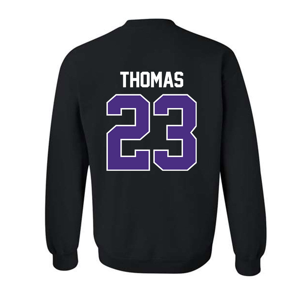 Northwestern - NCAA Women's Basketball : Tayla Thomas - Classic Shersey Crewneck Sweatshirt-1