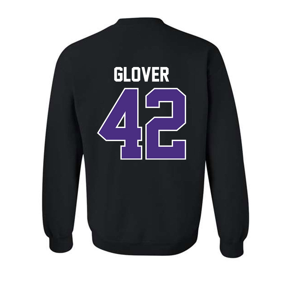 Northwestern - NCAA Football : Nigel Glover - Classic Shersey Crewneck Sweatshirt-1