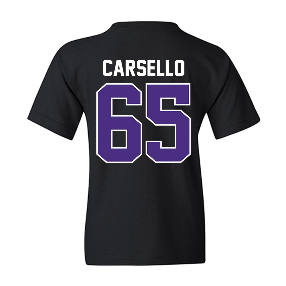 Northwestern - NCAA Football : Jackson Carsello - Classic Shersey Youth T-Shirt-1