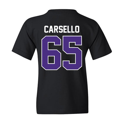 Northwestern - NCAA Football : Jackson Carsello - Classic Shersey Youth T-Shirt-1