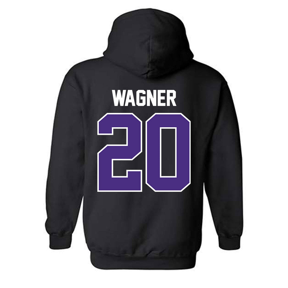 Northwestern - NCAA Women's Volleyball : Lily Wagner - Classic Shersey Hooded Sweatshirt