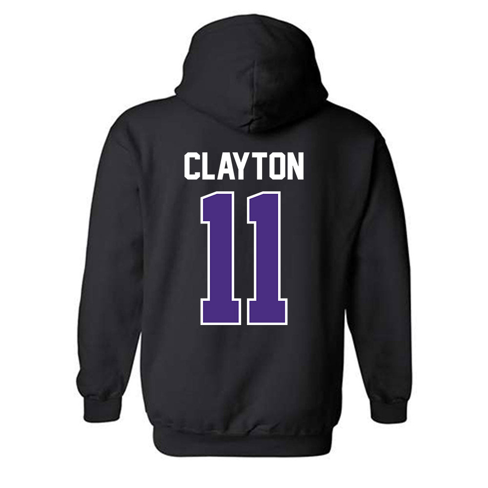 Northwestern - NCAA Men's Basketball : Jordan Clayton - Classic Shersey Hooded Sweatshirt