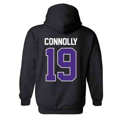 Northwestern - NCAA Women's Lacrosse : Sienna Connolly - Classic Shersey Hooded Sweatshirt-1