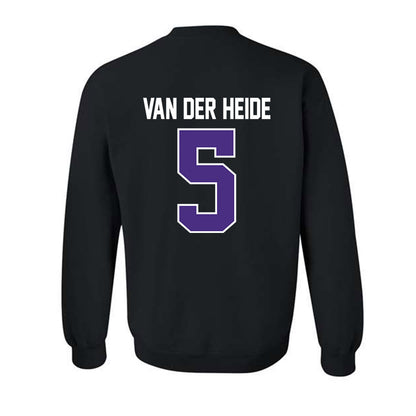 Northwestern - NCAA Men's Soccer : Dimas Van der Heide - Classic Shersey Crewneck Sweatshirt-1