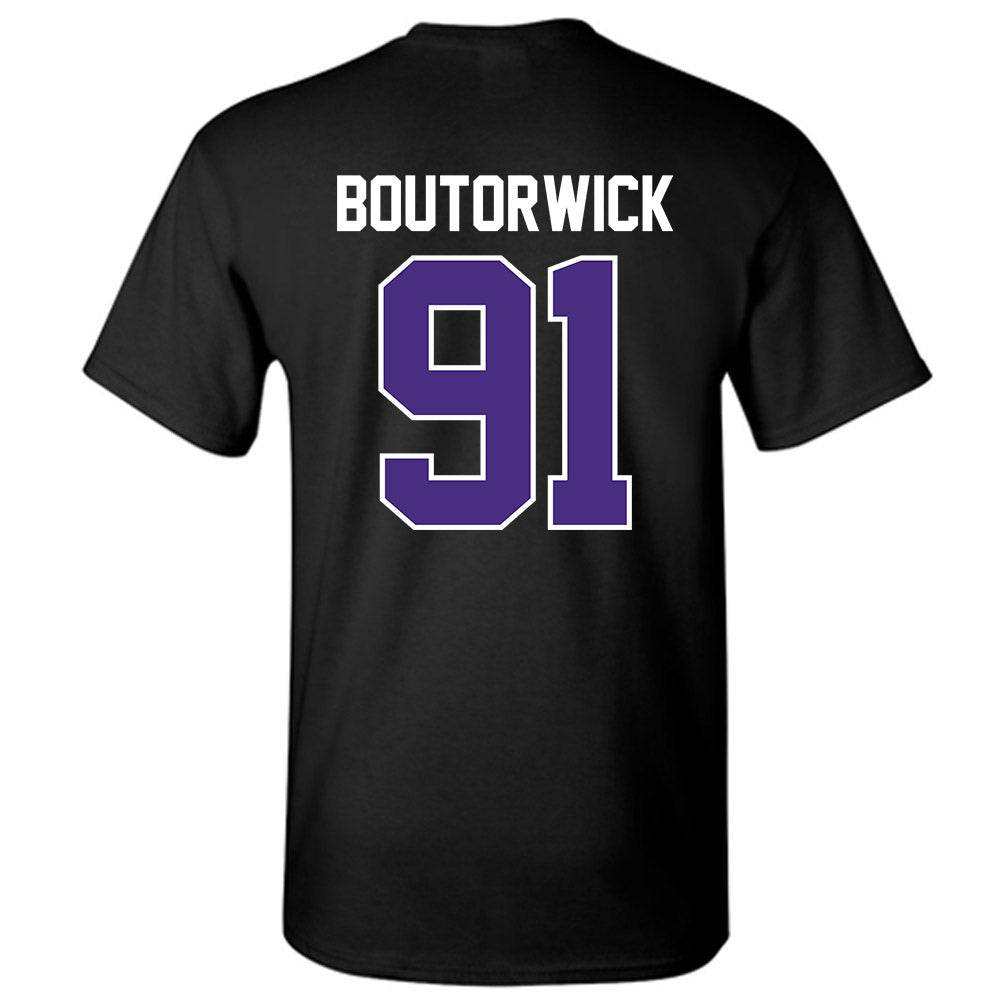 Northwestern - NCAA Football : Evan Boutorwick - Classic Shersey T-Shirt-1