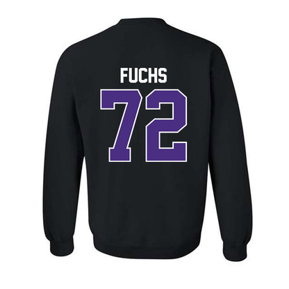 Northwestern - NCAA Football : Jack Fuchs - Classic Shersey Crewneck Sweatshirt-1