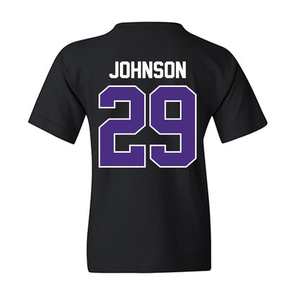 Northwestern - NCAA Football : Qayvier Johnson - Classic Shersey Youth T-Shirt-1