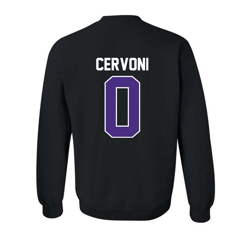 Northwestern - NCAA Men's Soccer : Gino Cervoni - Classic Shersey Crewneck Sweatshirt-1