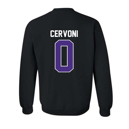 Northwestern - NCAA Men's Soccer : Gino Cervoni - Classic Shersey Crewneck Sweatshirt-1
