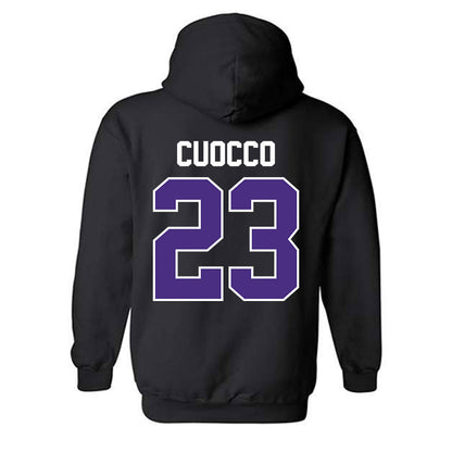 Northwestern - NCAA Women's Lacrosse : Jenika Cuocco - Classic Shersey Hooded Sweatshirt-1