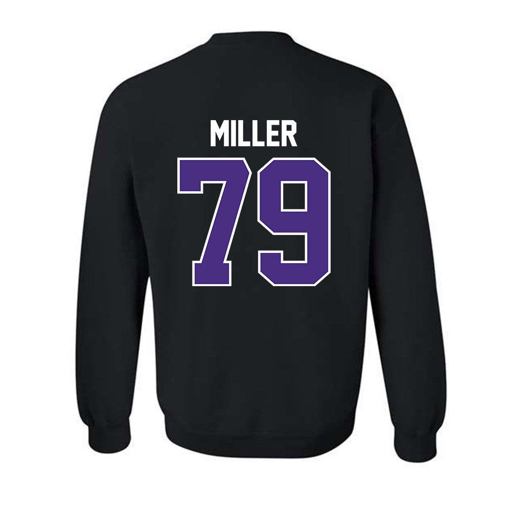 Northwestern - NCAA Football : Jacob Miller - Classic Shersey Crewneck Sweatshirt-1