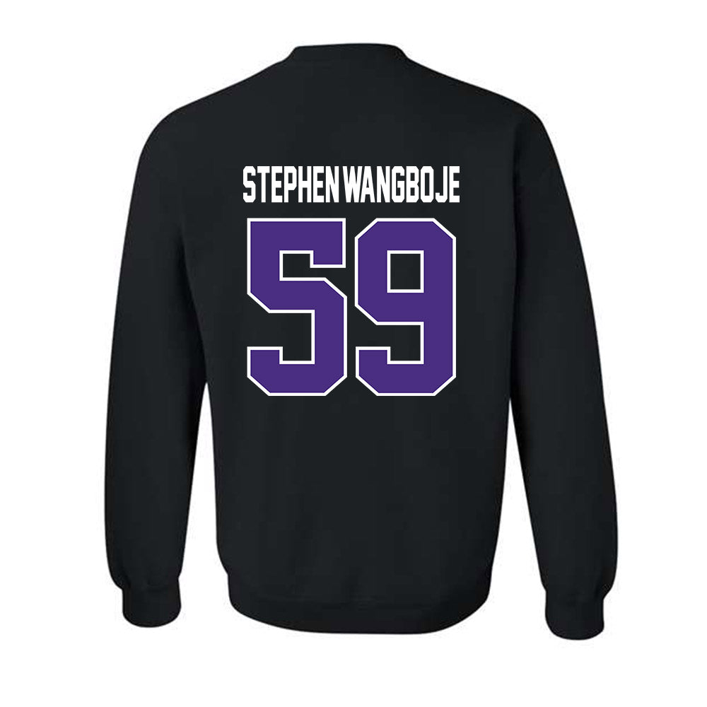 Northwestern - NCAA Football : Glory Stephen-Wangboje - Classic Shersey Crewneck Sweatshirt-1