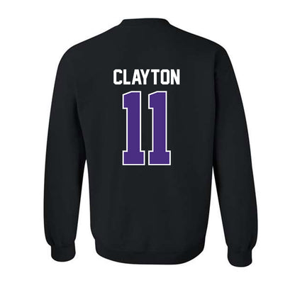 Northwestern - NCAA Men's Basketball : Jordan Clayton - Classic Shersey Crewneck Sweatshirt