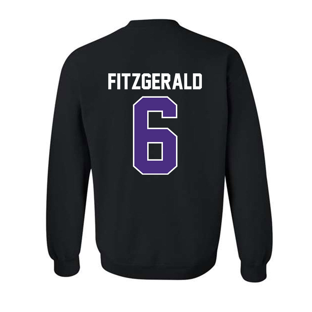 Northwestern - NCAA Football : Robert Fitzgerald - Classic Shersey Crewneck Sweatshirt