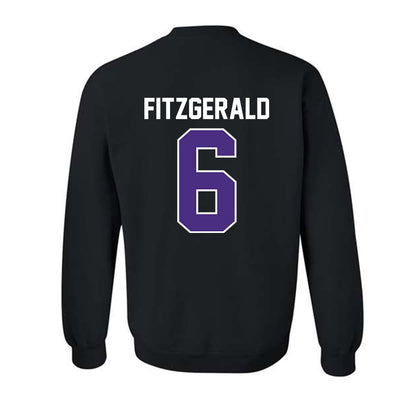 Northwestern - NCAA Football : Robert Fitzgerald - Classic Shersey Crewneck Sweatshirt
