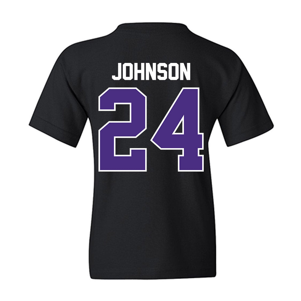 Northwestern - NCAA Football : Jamaal Johnson - Classic Shersey Youth T-Shirt-1