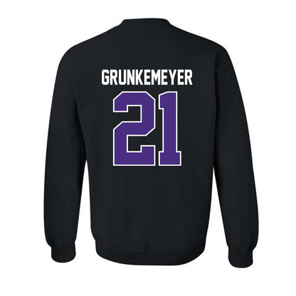 Northwestern - NCAA Baseball : Jack Grunkemeyer - Classic Shersey Crewneck Sweatshirt-1