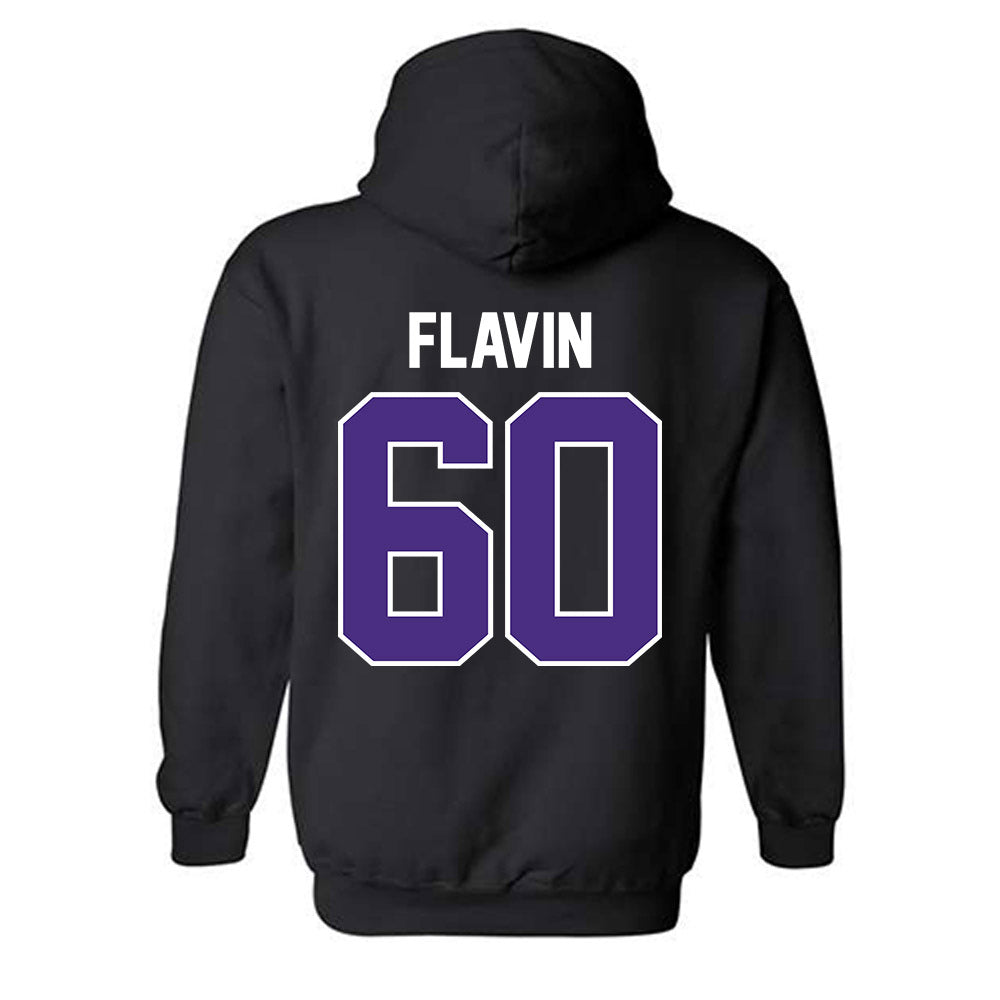 Northwestern - NCAA Football : Hayden Flavin - Classic Shersey Hooded Sweatshirt-1