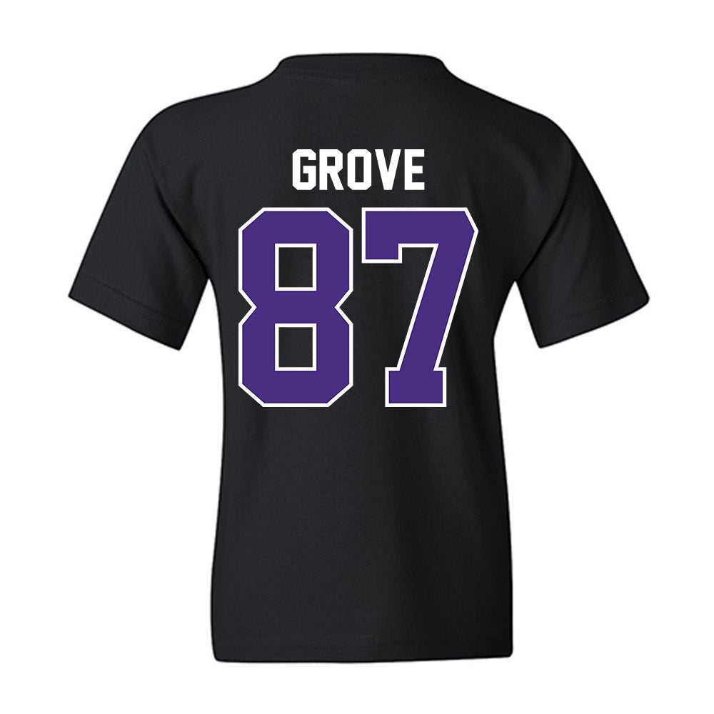 Northwestern - NCAA Football : Carson Grove - Classic Shersey Youth T-Shirt-1