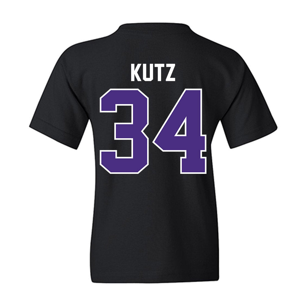 Northwestern - NCAA Baseball : Charlie Kutz - Classic Shersey Youth T-Shirt-1