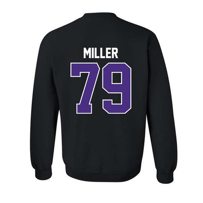 Northwestern - NCAA Football : Jacob Miller - Classic Shersey Crewneck Sweatshirt-1