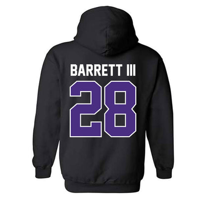 Northwestern - NCAA Men's Soccer : Tre Barrett III - Classic Shersey Hooded Sweatshirt-1