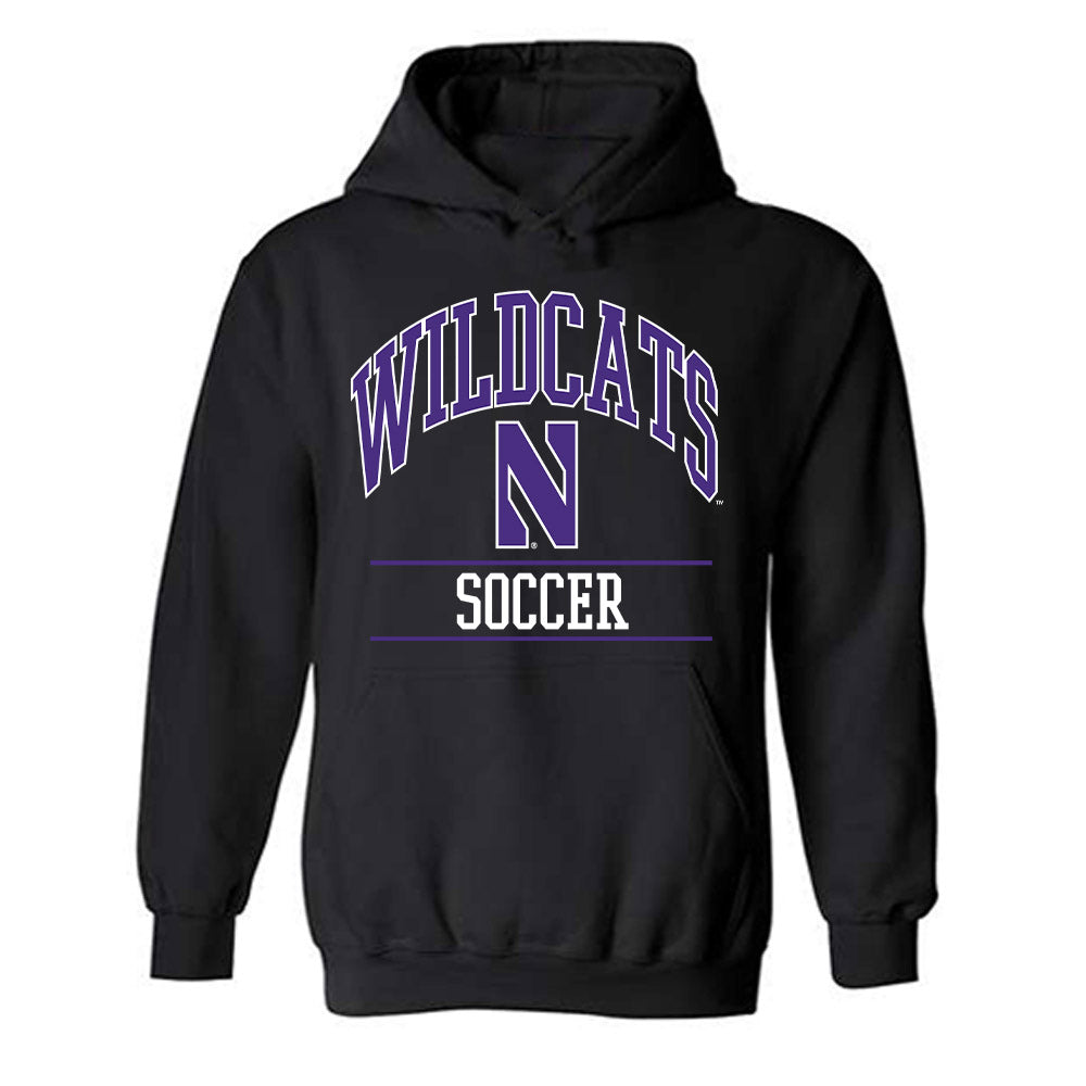 Northwestern - NCAA Men's Soccer : Gino Cervoni - Classic Shersey Hooded Sweatshirt-0