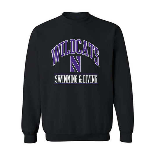 Northwestern - NCAA Women's Swimming & Diving : Flawia Kamzol - Classic Shersey Crewneck Sweatshirt-0