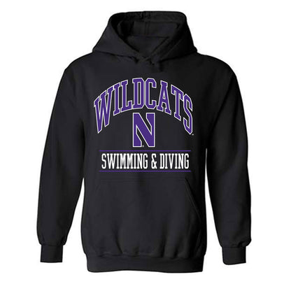 Northwestern - NCAA Women's Swimming & Diving : Isabella Chow - Classic Shersey Hooded Sweatshirt-0