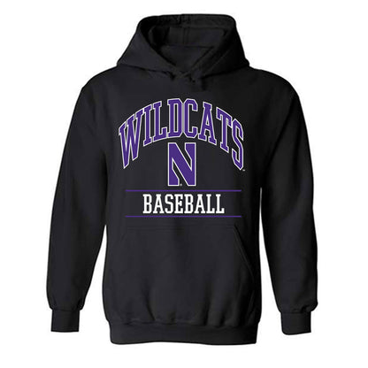 Northwestern - NCAA Baseball : Jake Yang - Classic Shersey Hooded Sweatshirt-0