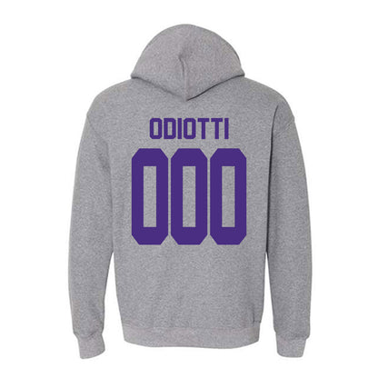 Northwestern - NCAA Wrestling : Massey Odiotti - Classic Shersey Hooded Sweatshirt-1